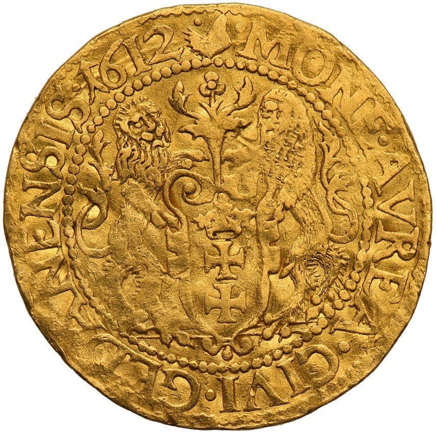 Zygmunt III Waza. Dukat 1612, Gdańsk